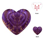 Abstract Art Artwork Fractal Design Playing Cards Single Design (Heart) Front