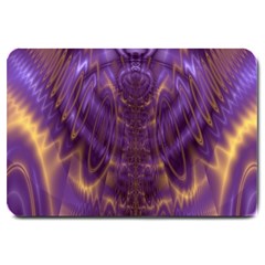 Abstract Art Artwork Fractal Design Large Doormat  by Pakrebo