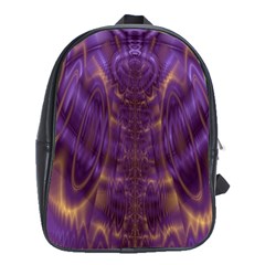 Abstract Art Artwork Fractal Design School Bag (xl) by Pakrebo