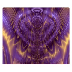 Abstract Art Artwork Fractal Design Double Sided Flano Blanket (small)  by Pakrebo