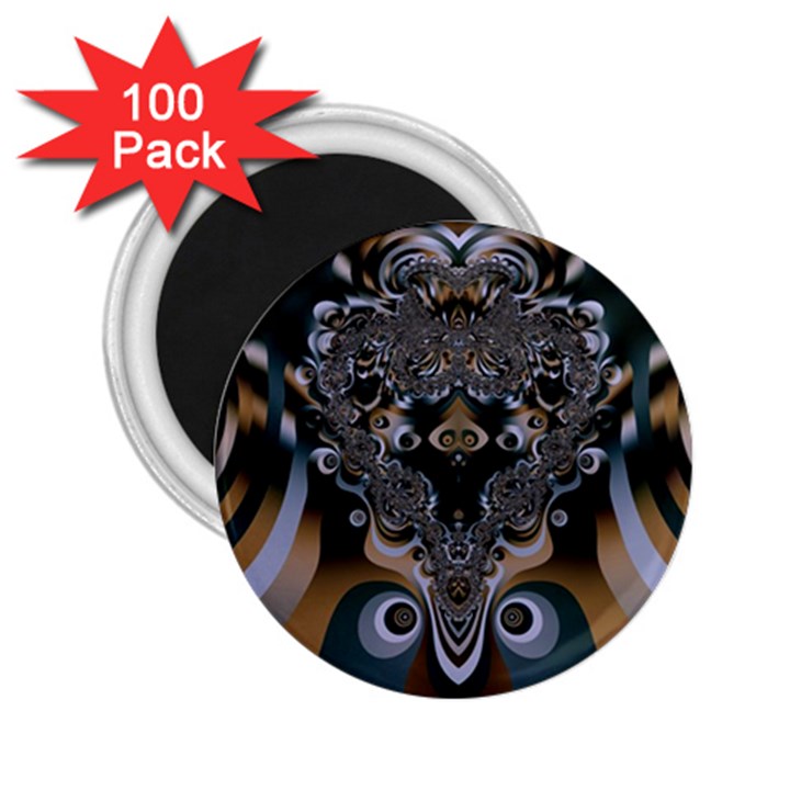 Fractal Art Artwork Design  Art 2.25  Magnets (100 pack) 