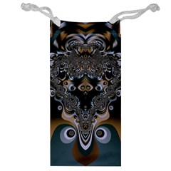 Fractal Art Artwork Design  Art Jewelry Bag by Pakrebo