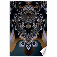 Fractal Art Artwork Design  Art Canvas 20  X 30  by Pakrebo