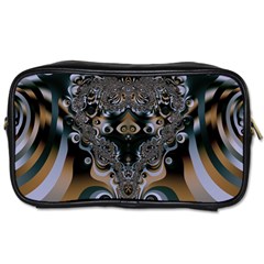 Fractal Art Artwork Design  Art Toiletries Bag (one Side) by Pakrebo