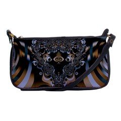 Fractal Art Artwork Design  Art Shoulder Clutch Bag by Pakrebo