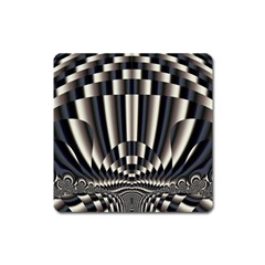 Abstract Art Art Design Modern Art Square Magnet by Pakrebo