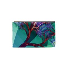 Art Fractal Artwork Creative Cosmetic Bag (small) by Pakrebo