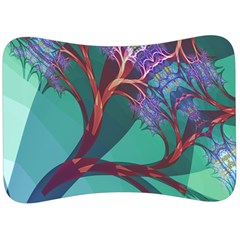 Art Fractal Artwork Creative Velour Seat Head Rest Cushion by Pakrebo