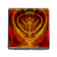 Abstract Art Artwork Fractal Design Memory Card Reader (square 5 Slot) by Pakrebo