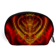 Abstract Art Artwork Fractal Design Accessory Pouch (large) by Pakrebo