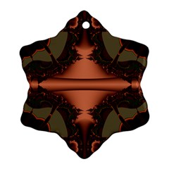 Art Fractal Artwork Creative Ornament (snowflake)