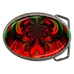 Digital Arts Fractals Futuristic Colorful Belt Buckles by Pakrebo