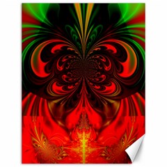 Digital Arts Fractals Futuristic Colorful Canvas 12  X 16  by Pakrebo