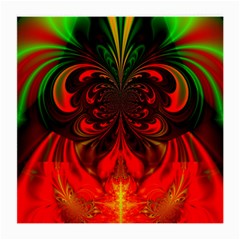 Digital Arts Fractals Futuristic Colorful Medium Glasses Cloth by Pakrebo