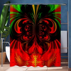 Digital Arts Fractals Futuristic Colorful Shower Curtain 60  X 72  (medium) 