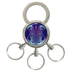 Design Art Digital Art Artwork 3-ring Key Chain by Pakrebo