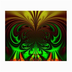 Digital Arts Fractals Futuristic Art Small Glasses Cloth (2 Sides) by Pakrebo