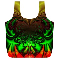 Digital Arts Fractals Futuristic Art Full Print Recycle Bag (xl) by Pakrebo