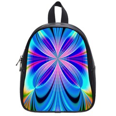 Abstract Art Design Digital Art School Bag (small)