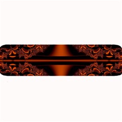 Art Fractal Artwork Creative Black Brown Large Bar Mats by Pakrebo