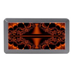 Art Fractal Artwork Creative Black Brown Memory Card Reader (mini) by Pakrebo