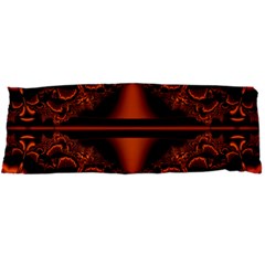 Art Fractal Artwork Creative Black Brown Body Pillow Case Dakimakura (two Sides) by Pakrebo