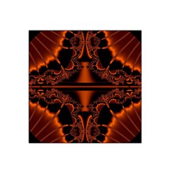 Art Fractal Artwork Creative Black Brown Satin Bandana Scarf by Pakrebo