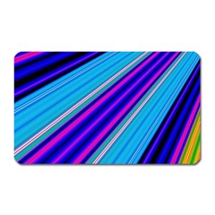 Background Colors Colorful Design Magnet (rectangular) by Pakrebo