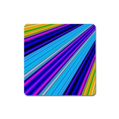 Background Colors Colorful Design Square Magnet by Pakrebo