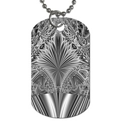 Crystal Design Pattern Dog Tag (one Side) by Pakrebo