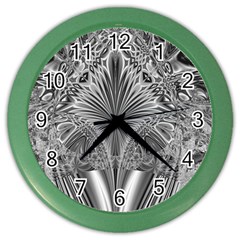 Crystal Design Pattern Color Wall Clock by Pakrebo