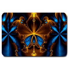 Abstract Art Fractal Artwork Large Doormat  by Pakrebo