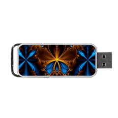 Abstract Art Fractal Artwork Portable Usb Flash (two Sides) by Pakrebo