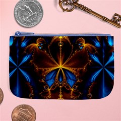 Abstract Art Fractal Artwork Large Coin Purse by Pakrebo