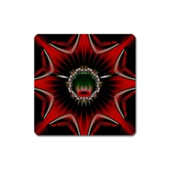 Abstract Abstract Art Artwork Star Square Magnet by Pakrebo