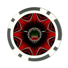 Abstract Abstract Art Artwork Star Poker Chip Card Guard by Pakrebo