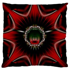 Abstract Abstract Art Artwork Star Large Flano Cushion Case (one Side) by Pakrebo