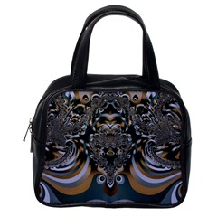 Fractal Art Artwork Design Classic Handbag (one Side) by Pakrebo