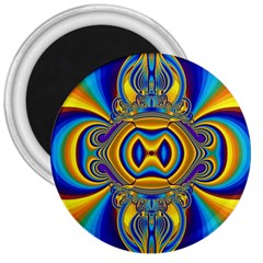 Design Color Colourful Decoration 3  Magnets by Pakrebo