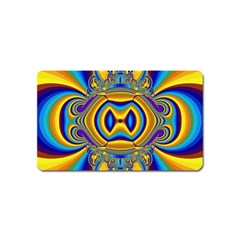 Design Color Colourful Decoration Magnet (name Card) by Pakrebo