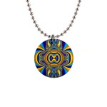 Design Color Colourful Decoration 1  Button Necklace Front