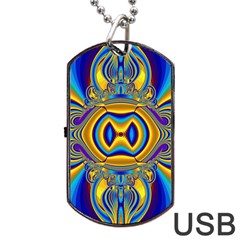 Design Color Colourful Decoration Dog Tag Usb Flash (one Side) by Pakrebo