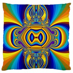 Design Color Colourful Decoration Large Flano Cushion Case (two Sides) by Pakrebo