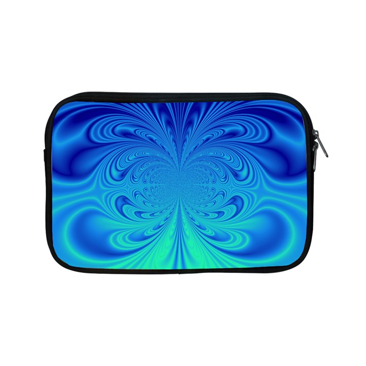 Digital Arts Fractals Futuristic Blue Magenta Apple iPad Mini Zipper Cases