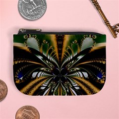 Abstract Art Artwork Fractal Design Pattern Art Mini Coin Purse by Pakrebo