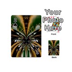 Abstract Art Artwork Fractal Design Pattern Art Playing Cards 54 Designs (Mini) Front - Spade2