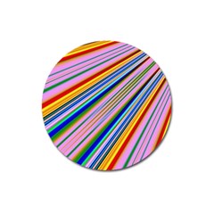 Background Colors Colorful Design Magnet 3  (round) by Pakrebo