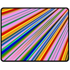 Background Colors Colorful Design Double Sided Fleece Blanket (medium)  by Pakrebo