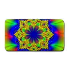 Digital Art Fractal Artwork Flower Medium Bar Mats by Pakrebo