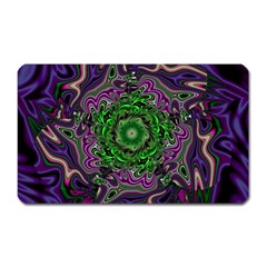 Digital Art Artwork Fractal Pattern Magnet (Rectangular)